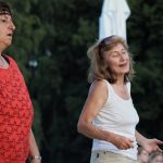 Na milevském koupališti se cvičila zumba v latinskoamerickém rytmu
