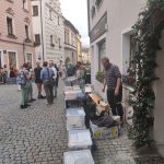 Historické centrum Tábora žije knižním festivalem Tabook. Knižní trh, výstavy, koncerty a debaty trvají do neděle