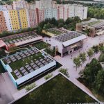 Město Tábor představuje návrh na rekonstrukci bývalé 8. základní školy. Zvítězila střídmost bez radikálních proměn