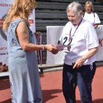 VIDEA. Senioři na Míru. Na sportovních hrách zazářila hrdinka ve věku 97 let