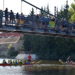 Ve Strakonicích brázdily Otavu dračí lodě. Místní Draci nasadili i dvě dětské posádky