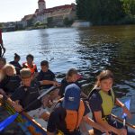 Ve Strakonicích brázdily Otavu dračí lodě. Místní Draci nasadili i dvě dětské posádky