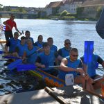 Ve Strakonicích brázdily Otavu dračí lodě. Místní Draci nasadili i dvě dětské posádky