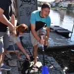 Ve Strakonicích brázdily Otavu dračí lodě. Místní Draci nasadili i dvě dětské posádky
