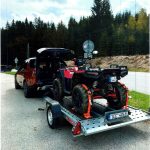 Policisté pátrají po ukradené čtyřkolce. Škoda je vyčíslena na půl milionu korun