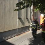 V Základní škole T. G. Masaryka v Blatné vypukl požár. Naštěstí jen cvičně