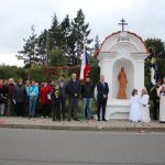 Do kapličky v Plané nad Lužnicí se vrátila socha svaté Barbory