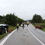 Při nehodě u Přechovic se těžce zranili dva lidé