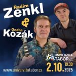 Světově známí hudebníci Radim Zenkl & Ondra Kozák vystoupí v Táboře