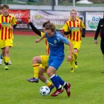 Fotbal: Deset ran v podzámčí! Starší dorost Krumlova zničil Strakonice 8:2