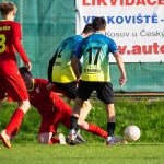 Fotbal: Galapředstavení v Kamenném Újezdě. Zlatá Koruna opanovala desetigólovou bitvu