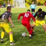 Fotbal: Bitva o trůn 6. ligy bez gólů. Zlatá Koruna dál vládne, Prachatice drží krok