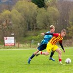 Fotbal: Lídr z Černého Dubu trestal chyby. Chvalšiny zlomil Ďuricův hattrick