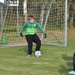 Mladí gólmani z Hoštic a Poříčí trénovali pod dohledem profesionála