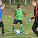 Mladí gólmani z Hoštic a Poříčí trénovali pod dohledem profesionála