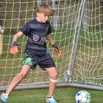 Mladí gólmani z Hoštic a Poříčí trénovali pod dohledem profesionála