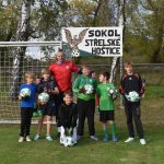 Mladí gólmani z Hoštic a Poříčí trénovali pod dohledem profesionála