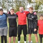 Mladí gólmani z Hoštic a Poříčí trénovali pod dohledem profesionála