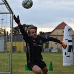 Mladí gólmani z Hoštic a Poříčí trénovali pod dohledem profesionála