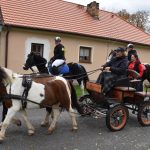 Hubertská jízda přilákala do Zálší čtyřicítku koní a deset spřežení