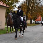 Hubertská jízda přilákala do Zálší čtyřicítku koní a deset spřežení