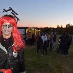 Milevské Strašidýlkování u fotopointu vylákalo rodiče s dětmi nad město