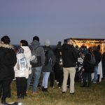 Milevské Strašidýlkování u fotopointu vylákalo rodiče s dětmi nad město