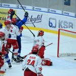 VIDEO: Kohouti porazili v důležitém sousedském souboji v tabulce Frýdek-Místek. Táborští přišli o nulu až v poslední periodě