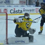 VIDEO: Hokejisté Tábora se radovali v šesté minutě poprvé a naposledy. V dalších třetinách už je Zlínští skórovat nenechali