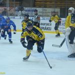 VIDEO: Hokejisté Tábora se radovali v šesté minutě poprvé a naposledy. V dalších třetinách už je Zlínští skórovat nenechali