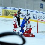 VIDEO: Kohouti porazili v důležitém sousedském souboji v tabulce Frýdek-Místek. Táborští přišli o nulu až v poslední periodě