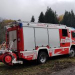 Požár a srážka drážního vozidla s německými cyklisty. U Stožce se konalo velké česko-německé cvičení