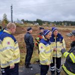 Požár a srážka drážního vozidla s německými cyklisty. U Stožce se konalo velké česko-německé cvičení