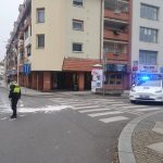 Vylitá barva ochromila sobotní provoz na hlavní táborské ulici