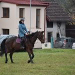 Podzimní Hubertskou vyjížďku si v Dobrošově a Klisinci užili jezdci i diváci