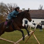 Podzimní Hubertskou vyjížďku si v Dobrošově a Klisinci užili jezdci i diváci