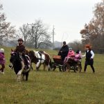 Podzimní Hubertskou vyjížďku si v Dobrošově a Klisinci užili jezdci i diváci