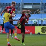 Táborsko zakulatilo počet neprohraných zápasů na deset. V Opavě dotáhlo proti deseti dvoubrankové manko