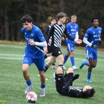 VIDEO: Devatenáctka Táborska vydřela všechny body proti poslední Admiře. Po změně stran rozhodl ranou k tyči Benjamin