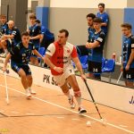 VIDEO: Florbalistům Tábora chyběl k prvnímu domácímu bodu jediný gól. Favorizovaná Slavia se třásla do poslední minuty