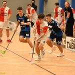 VIDEO: Florbalistům Tábora chyběl k prvnímu domácímu bodu jediný gól. Favorizovaná Slavia se třásla do poslední minuty