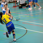 Florbal: Juniorky Milevska v domácí premiéře potrápily lídra, pak si zastřílely