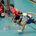 Florbal: Juniorky Milevska v domácí premiéře potrápily lídra, pak si zastřílely