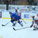 VIDEO: Hokejisté Tábora dostali od Třebíče šest gólů. V závěru zkusili hrát přes pět minut bez brankáře