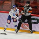 Kohouti si poprvé vyzkoušeli novou arénu v Jihlavě. Jediný gól Plášila ale na body nestačil