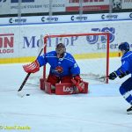 VIDEO: Hokejisté Tábora proti Slavii podruhé v sezoně neskórovali. Ve druhé třetině nevyužili dvojnásobnou přesilovku