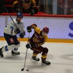 Kohouti si poprvé vyzkoušeli novou arénu v Jihlavě. Jediný gól Plášila ale na body nestačil