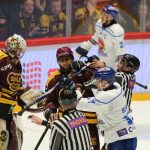 Kohouti si poprvé vyzkoušeli novou arénu v Jihlavě. Jediný gól Plášila ale na body nestačil