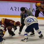 Kohouti si poprvé vyzkoušeli novou arénu v Jihlavě. Jediný gól Plášila ale na body nestačil