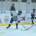 VIDEO: Junioři Tábora smetli Warriors Brno půltuctem. Útočník Slívko oslavil v závěru hattrick